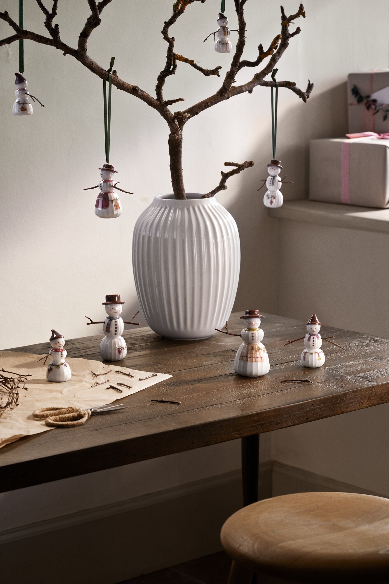 Hammershøi Christmas Snemand - H11,5 cm.